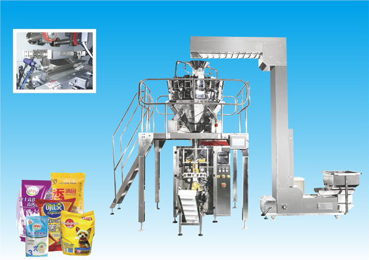 Automatic Frozen French Fries Packing Machine for Frozen Food,Small Snack Food Potato Plantain Banana Chips Packaging machine